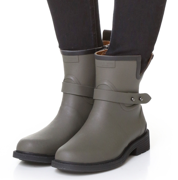RAG & BONE Moto Rain Boot in Smoke - Picture 1 of 16